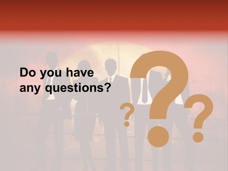 Capture Lost Credits PowerPoint Template