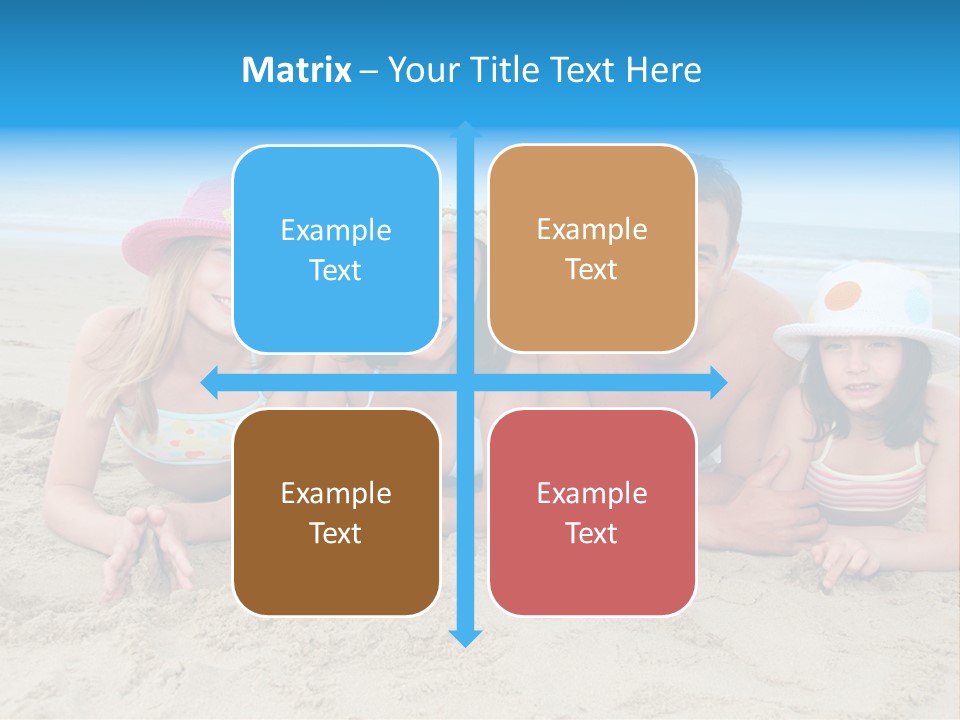 Hats Laying Down Happy PowerPoint Template