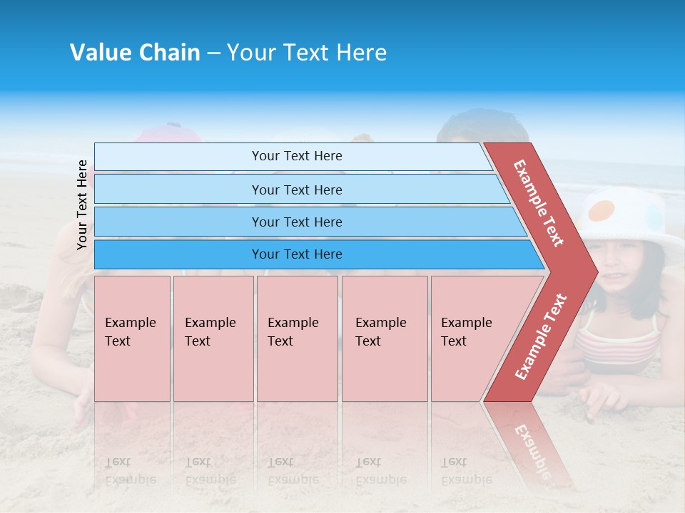 Hats Laying Down Happy PowerPoint Template