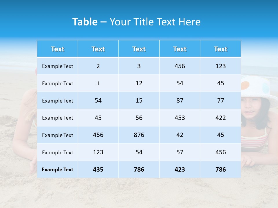 Hats Laying Down Happy PowerPoint Template