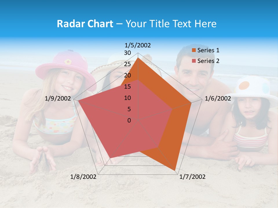 Hats Laying Down Happy PowerPoint Template