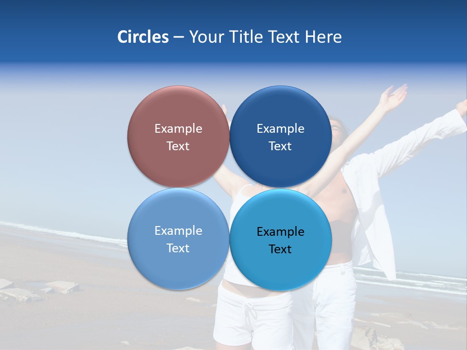 Yoga Person Handsome PowerPoint Template