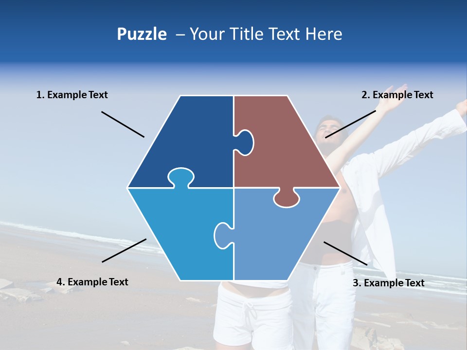 Yoga Person Handsome PowerPoint Template