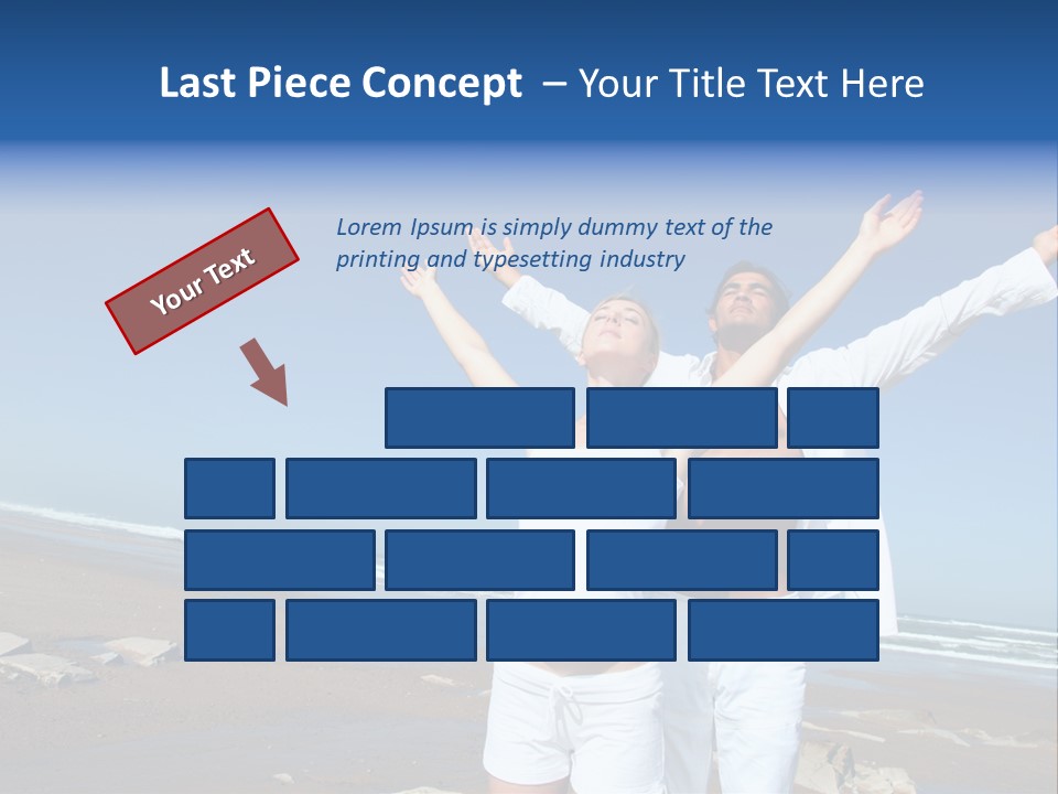 Yoga Person Handsome PowerPoint Template