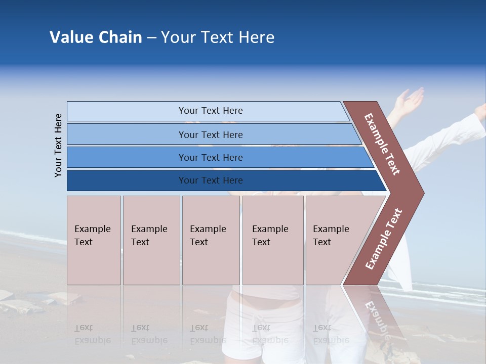 Yoga Person Handsome PowerPoint Template