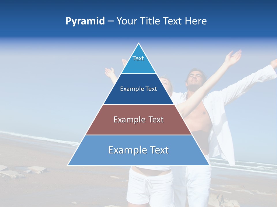 Yoga Person Handsome PowerPoint Template