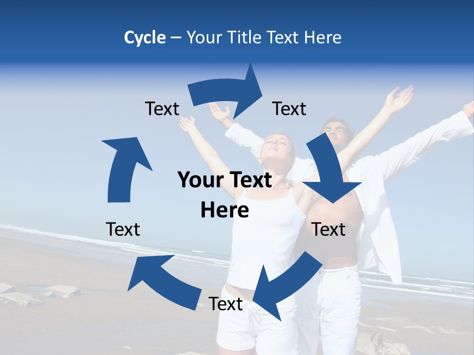 Yoga Person Handsome PowerPoint Template