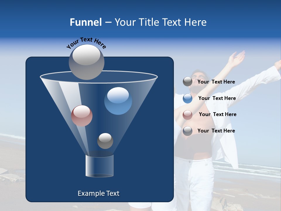 Yoga Person Handsome PowerPoint Template