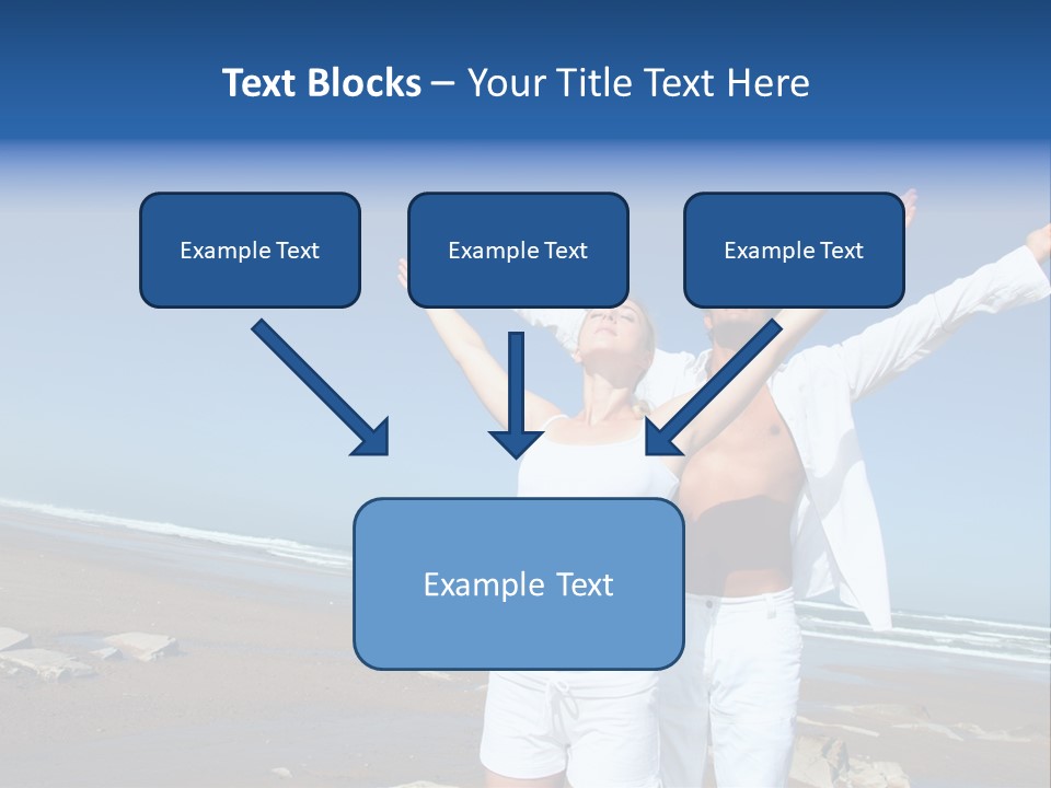 Yoga Person Handsome PowerPoint Template