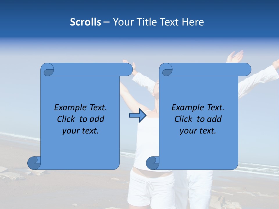 Yoga Person Handsome PowerPoint Template