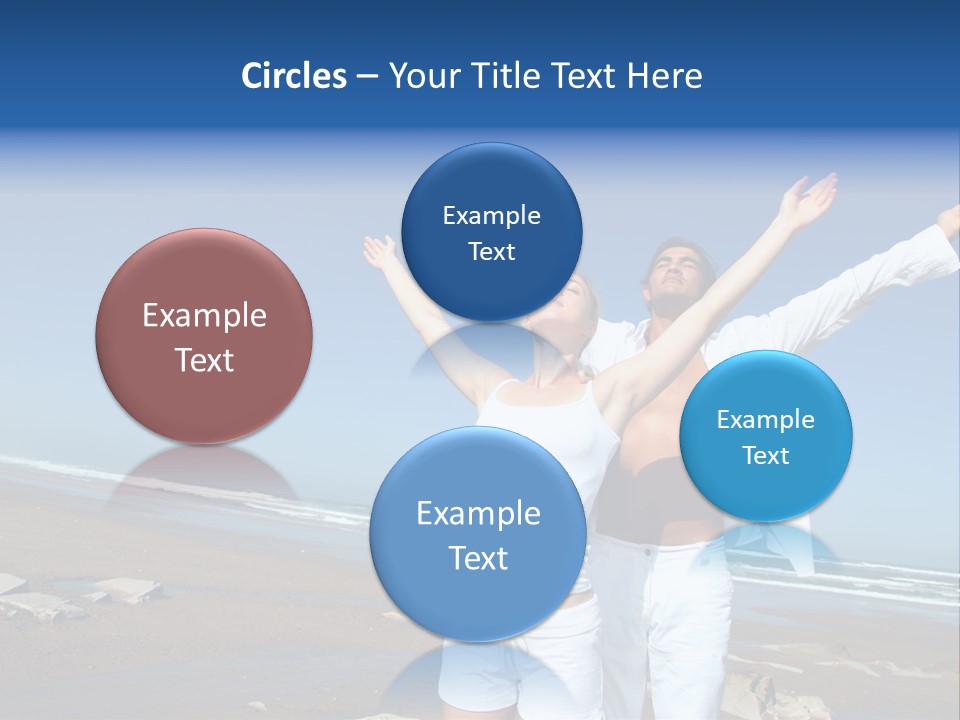 Yoga Person Handsome PowerPoint Template