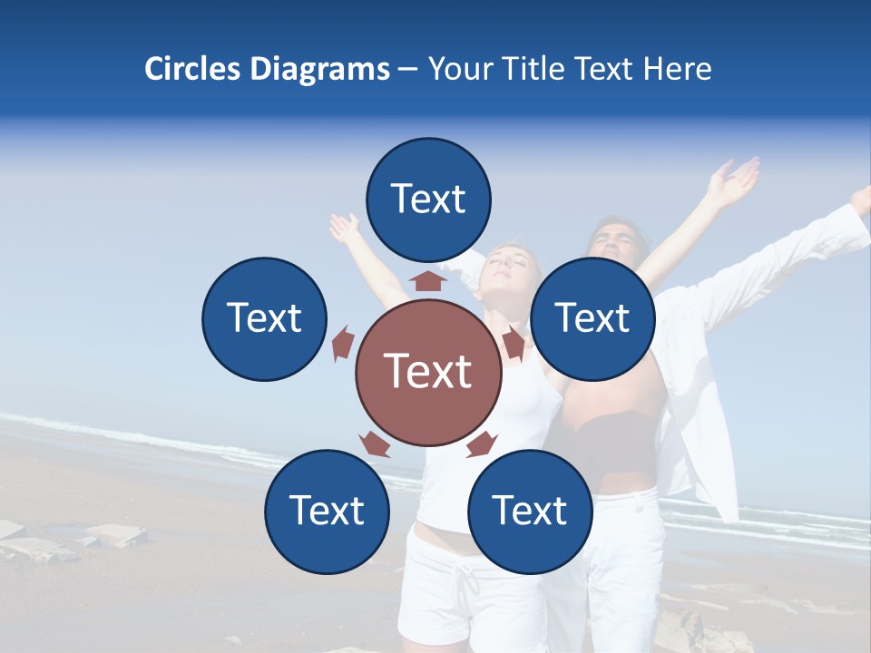 Yoga Person Handsome PowerPoint Template