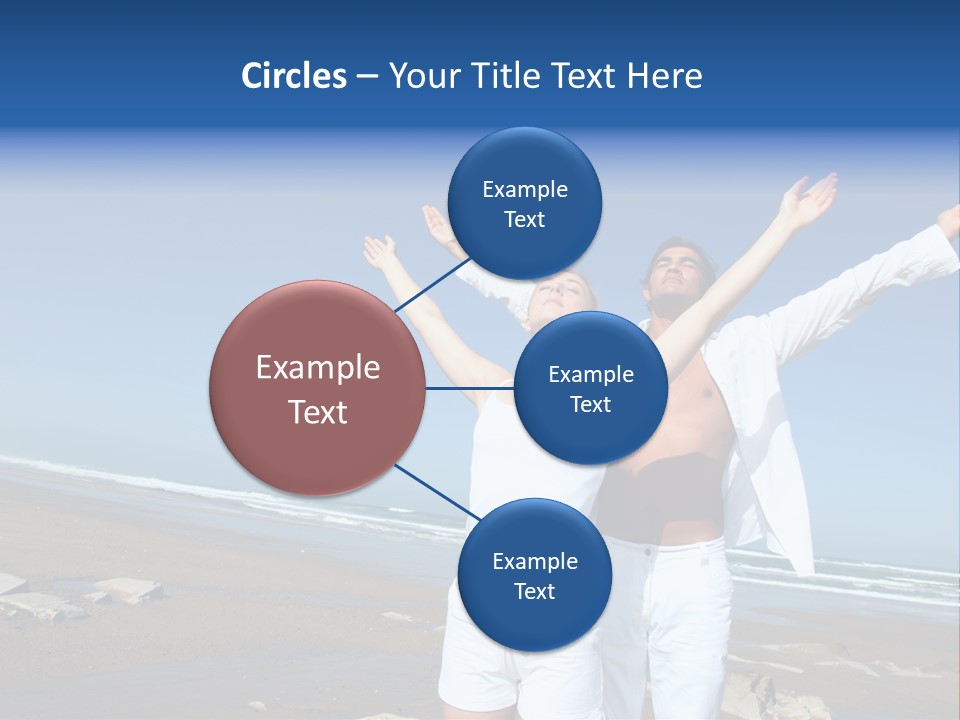 Yoga Person Handsome PowerPoint Template