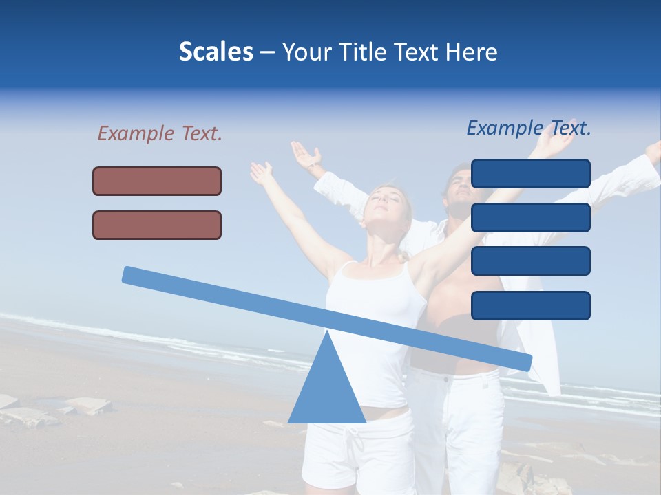 Yoga Person Handsome PowerPoint Template
