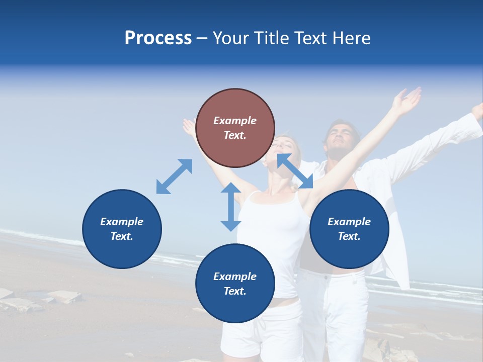 Yoga Person Handsome PowerPoint Template