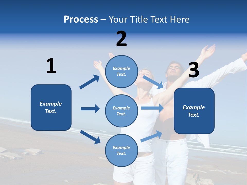 Yoga Person Handsome PowerPoint Template