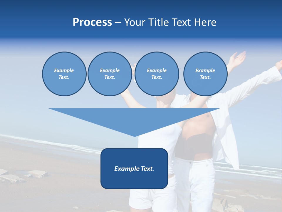 Yoga Person Handsome PowerPoint Template