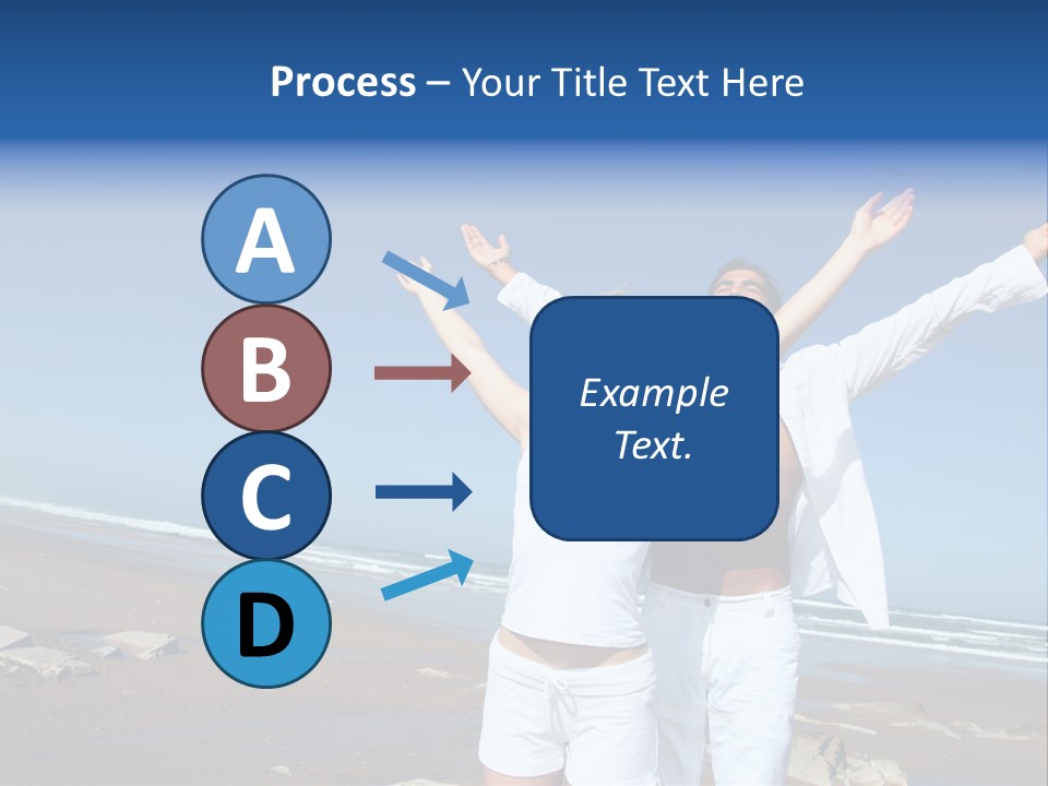 Yoga Person Handsome PowerPoint Template
