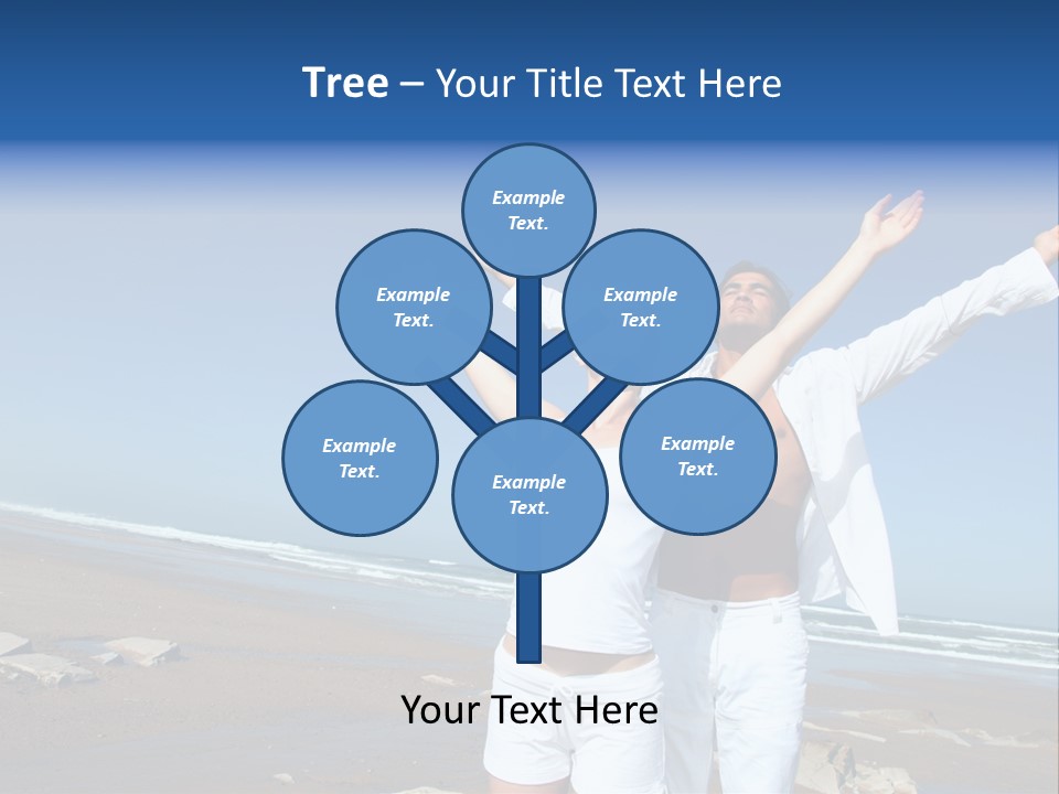 Yoga Person Handsome PowerPoint Template