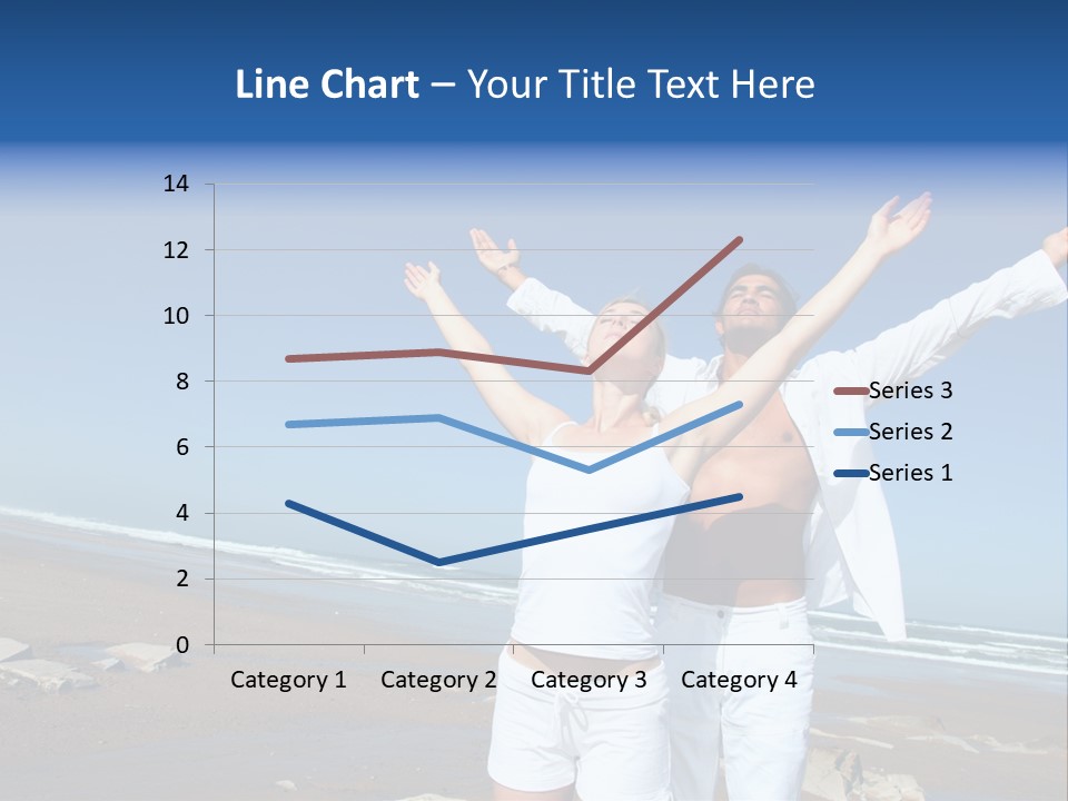 Yoga Person Handsome PowerPoint Template