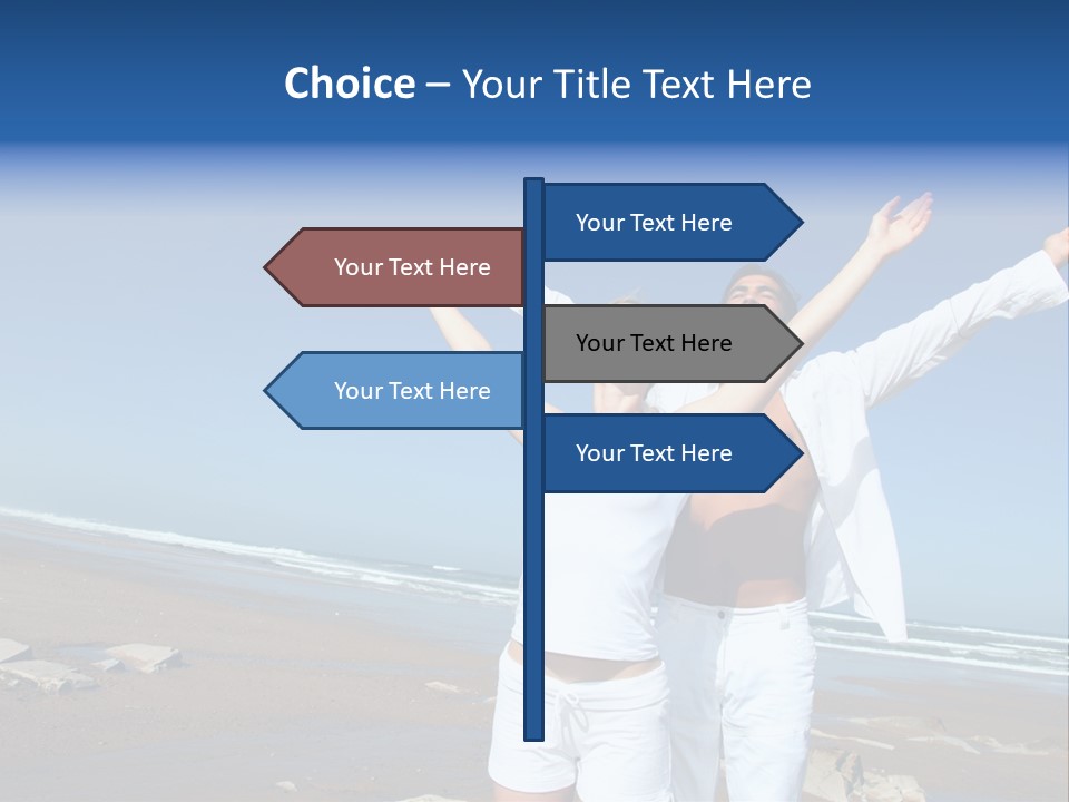 Yoga Person Handsome PowerPoint Template