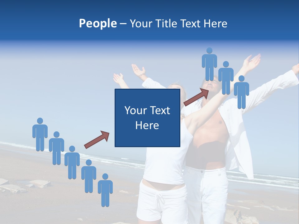 Yoga Person Handsome PowerPoint Template