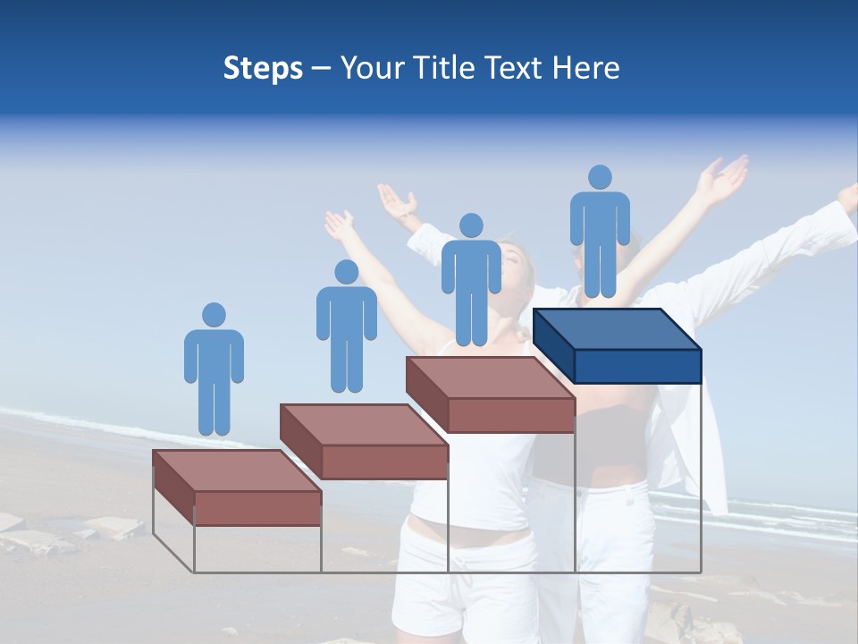 Yoga Person Handsome PowerPoint Template