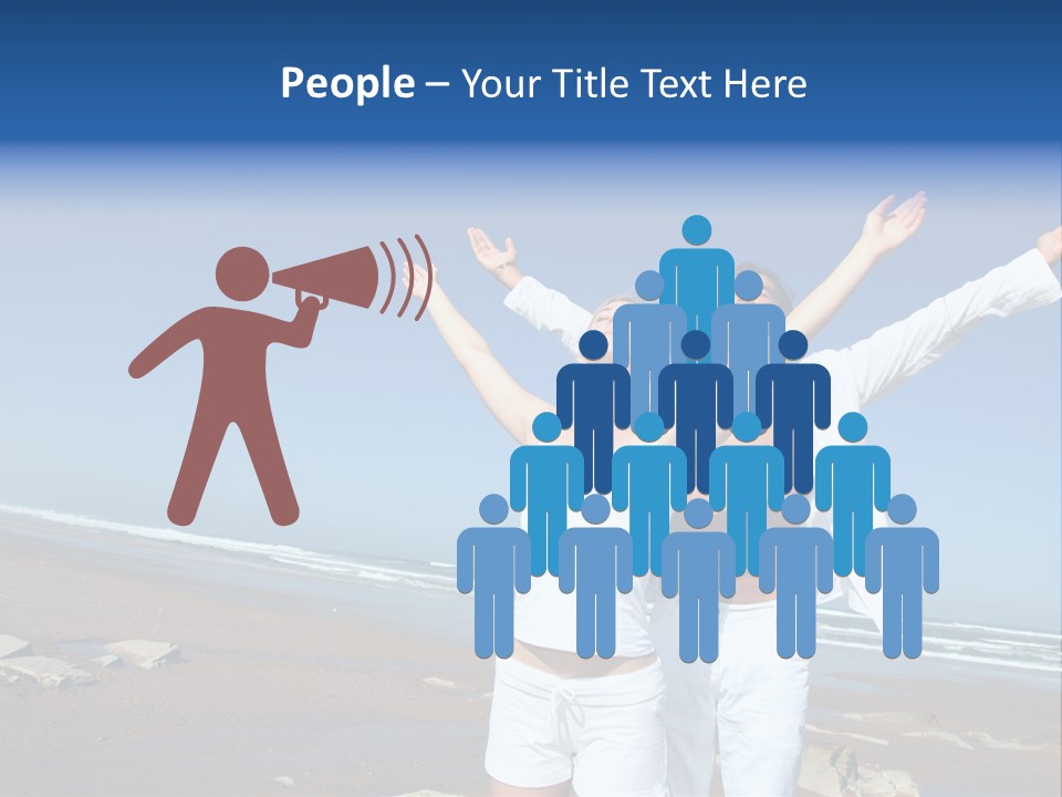 Yoga Person Handsome PowerPoint Template