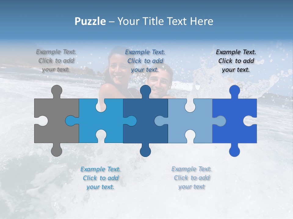 Honeymoon Recreation Caribe PowerPoint Template