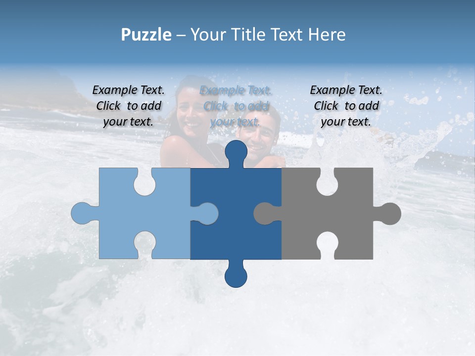 Honeymoon Recreation Caribe PowerPoint Template