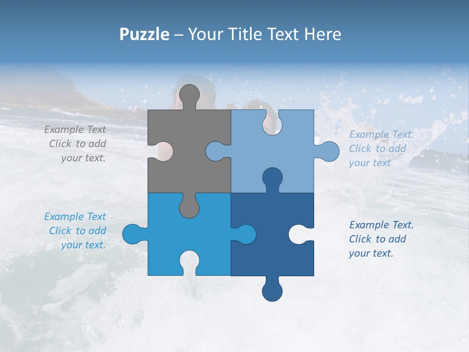 Honeymoon Recreation Caribe PowerPoint Template