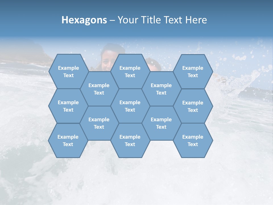 Honeymoon Recreation Caribe PowerPoint Template