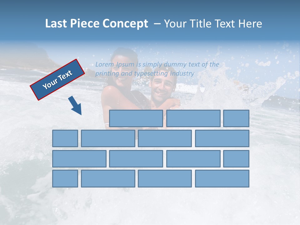 Honeymoon Recreation Caribe PowerPoint Template