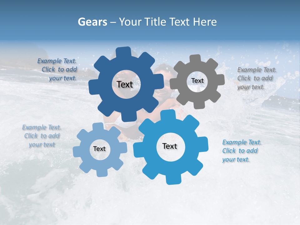 Honeymoon Recreation Caribe PowerPoint Template