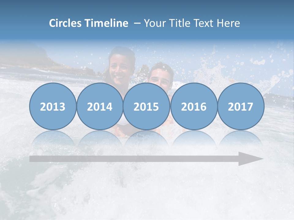 Honeymoon Recreation Caribe PowerPoint Template