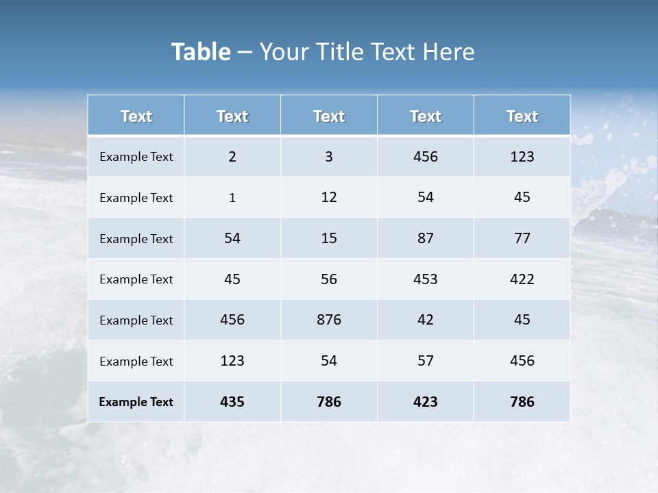 Honeymoon Recreation Caribe PowerPoint Template