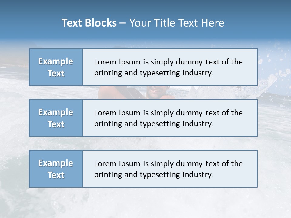 Honeymoon Recreation Caribe PowerPoint Template