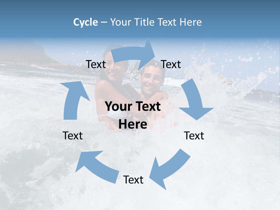 Honeymoon Recreation Caribe PowerPoint Template