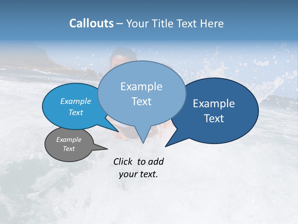 Honeymoon Recreation Caribe PowerPoint Template