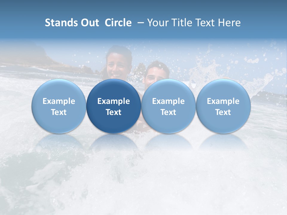 Honeymoon Recreation Caribe PowerPoint Template