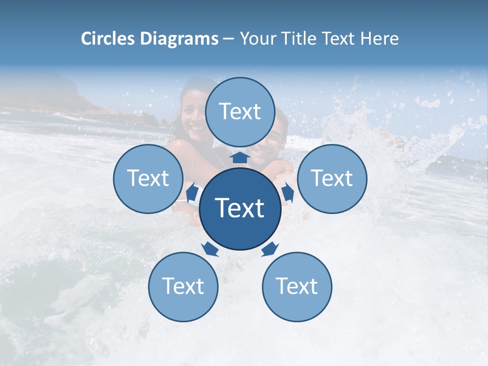 Honeymoon Recreation Caribe PowerPoint Template