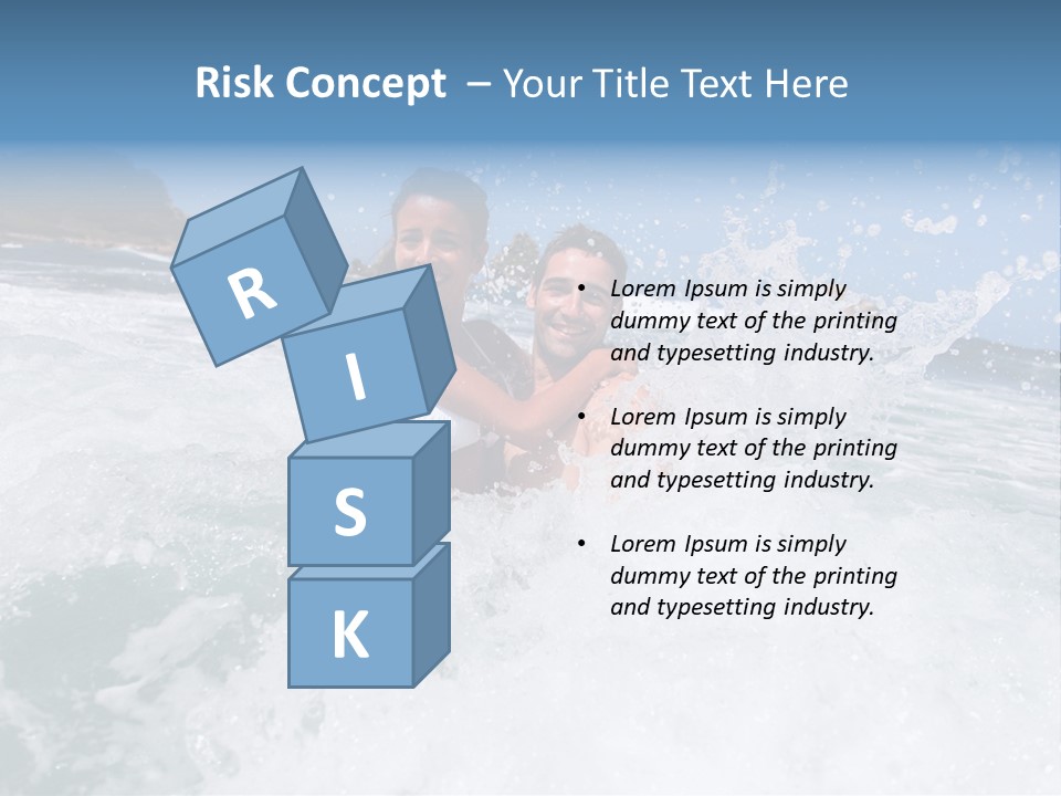 Honeymoon Recreation Caribe PowerPoint Template