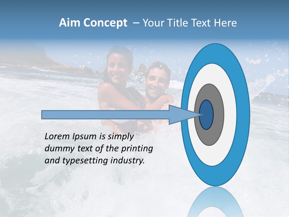 Honeymoon Recreation Caribe PowerPoint Template