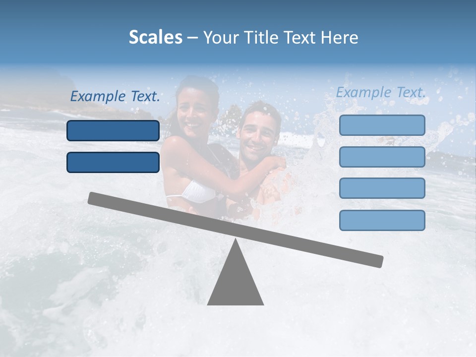 Honeymoon Recreation Caribe PowerPoint Template