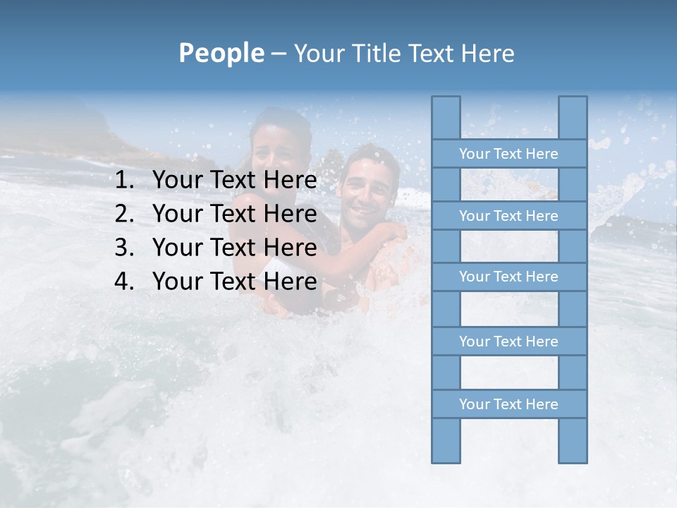 Honeymoon Recreation Caribe PowerPoint Template