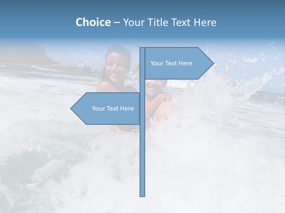 Honeymoon Recreation Caribe PowerPoint Template