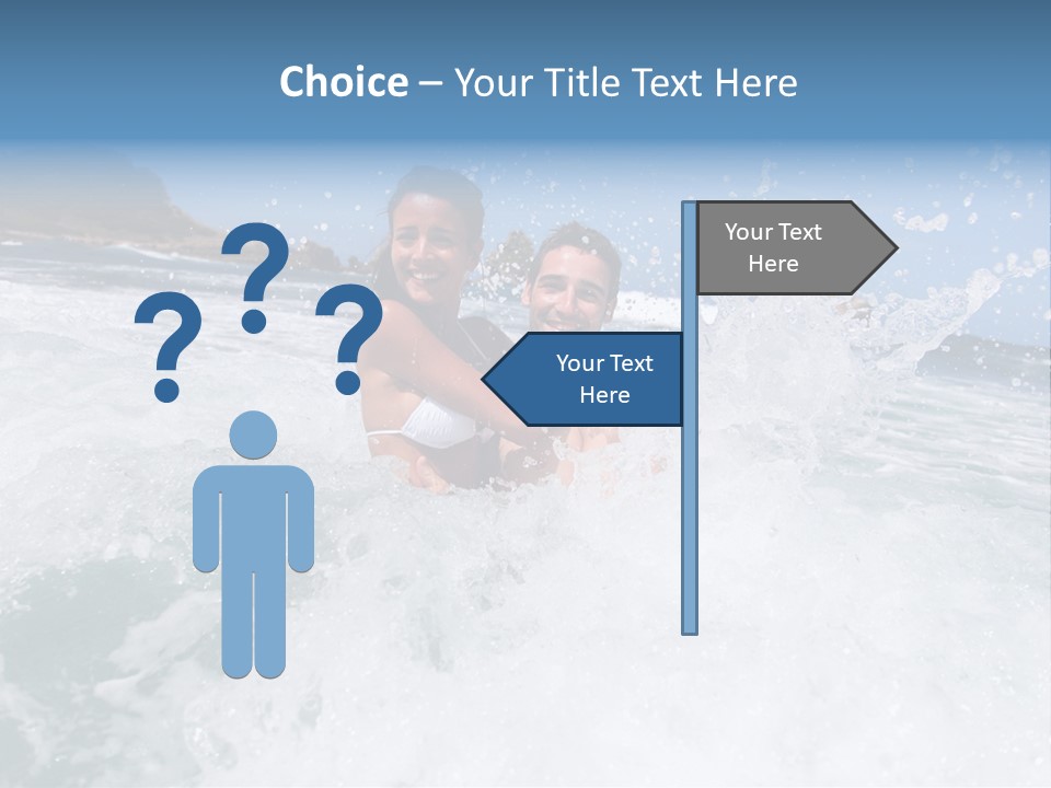 Honeymoon Recreation Caribe PowerPoint Template