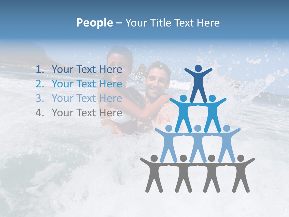 Honeymoon Recreation Caribe PowerPoint Template