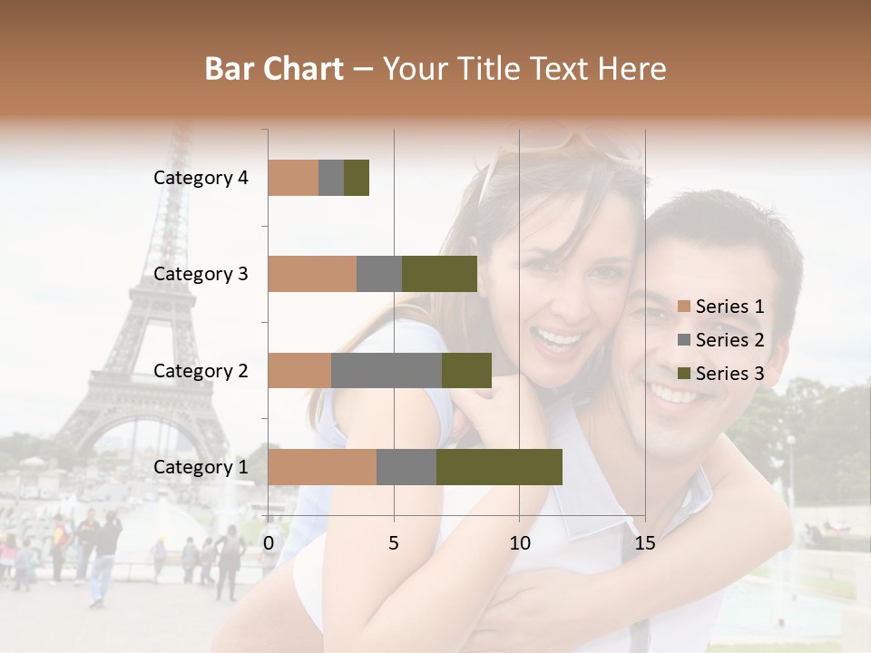 Eiffel Tower Fun Town PowerPoint Template