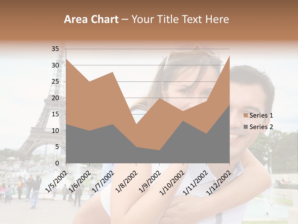 Eiffel Tower Fun Town PowerPoint Template